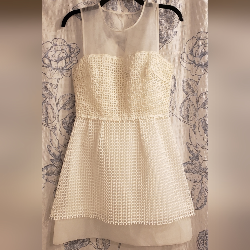 French Connection White Dress